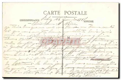 Vichy - Źródło Lucas — wydawca anonimowy, nr 628 — Rewers