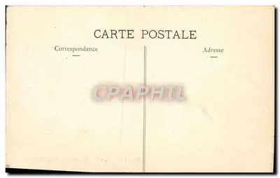 Versailles - Petit Trianon visto do Jardim Francês — editor S. Lévy, n° 82 — Verso