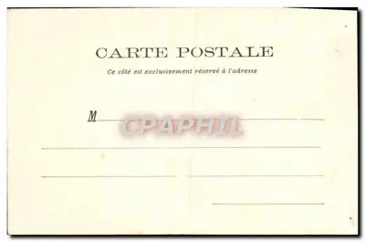 Vendôme — Portal da Trinité — Imp. Laussedat, Châteaudun — Verso