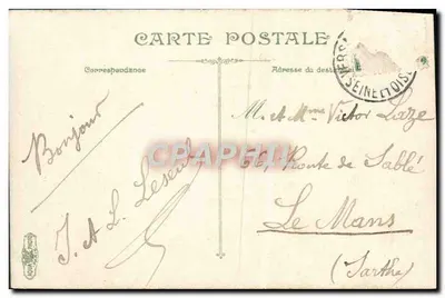 Versalles - Grandes Aguas de Neptuno — L.V. & Cie n°2594 — Reverso