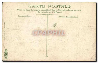 Pont de l'Alma — vue sur la Seine — Édition M.P. ORLÉANS — Verso
