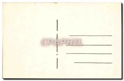 Orléans — Katedra Świętego Krzyża — L. Lenormand, Orléans — Rewers