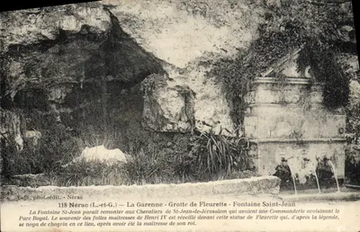 La Garenne - Gruta de Fleurette - Fontaine Saint-Jean — Nérac (Lot-et-Garonne) — editor Luja, n°118