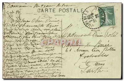 La Garenne - Gruta de Fleurette - Fontaine Saint-Jean — Nérac (Lot-et-Garonne) — editor Luja, n°118 — Verso