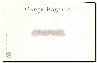 Pejzaż między sosnami — Mont-Boron — Édition Gileta Phot. Nice, nr 17 — Rewers