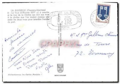 La Rochelle — Le due torri della Catena e la Torre San Nicola — Edizioni MEXICHROME — Verso