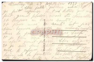 Batilly (M.-et-M.) — La Mine — éditeur impr. sur carte n°1121-9-37 — Verso