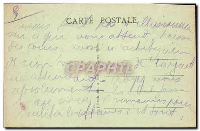 Eiland Bréhat — Uitzicht op zee vanaf Bons de Pins — Uitgever J. Norits, 18, Avenue de Corse, Nantes — Achterkant