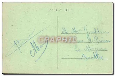 Bodilis - O Portal da Igreja — Edição Lé Bras, Bodilis — Verso