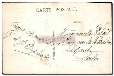 Batz (Loire-Inf.) — La Plage Saint-Michel — E. Chapeau, Nantes, n°22 — Achterkant