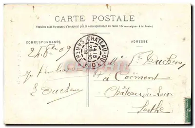 Retorno da Missa — Coleção P.B., Cherbourg — Verso
