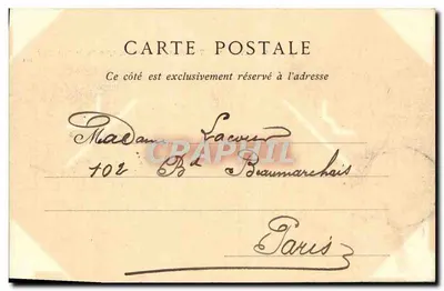 Dieppe — Saída do Steamer « Tancarville » — ND Phot, n°129 — Verso
