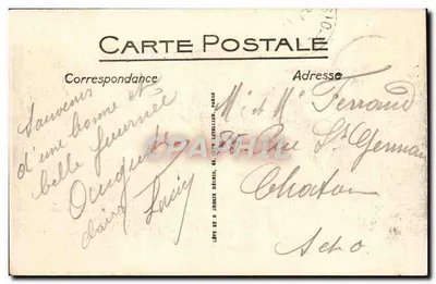 Dieppe - A « Arundel » no Avant-Port - L.L. — Verso