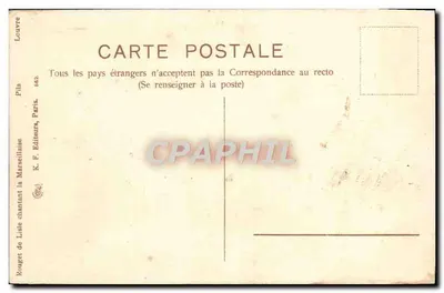 Rouget de Lisle cantando a Marselhesa — edição Pils, Paris — Verso
