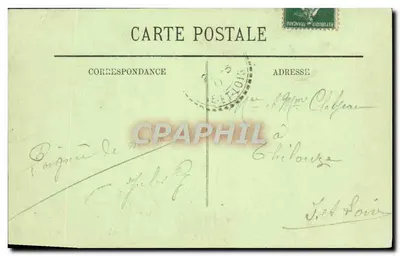 Le Mans — A Praça da República — LL. n°154 — Verso