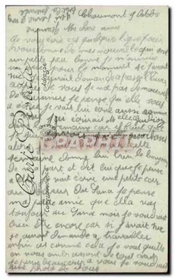 Chaumont (Ile-M.) — Dom z dwiema wieżami — I.L. — Rewers