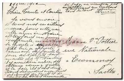 Mulher e criança perto de um piano — Regina, n°76 — Verso