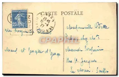 Dinard (Bretania) — Wile Wile "La Maleuine" — The Boston Litho Co. Ltd. — Rewers