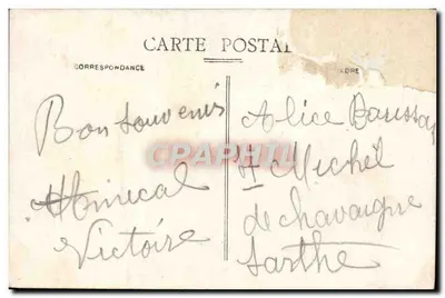 Chaumont-sur-Loire — Le Château — Salle du Conseil — Phototypie C. Vannier - Blois — Verso