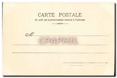 Paquebote-Yacht "Ile-de-France" — Sociedade Geral de Transportes Marítimos a Vapor — Marseille — Ed. Giuglard — Verso