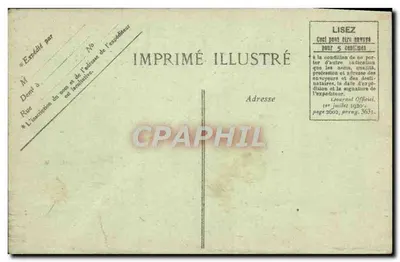 Le Paquebot "PARIS" — Le plus grand, le plus beau, le plus moderne des Transatlantiques Français — Imprimé Illustré — Verso