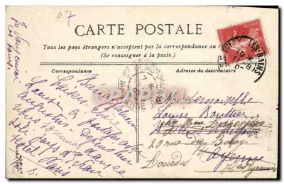 Evian-les-Bains — Przystań — L.V. & C°, n° 372 — Rewers