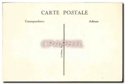Le Havre — Het transatlantische schip "Paris" — G. F., Le Havre — Achterkant