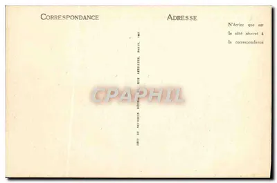 O Paquebote « Ile de France », da Companhia Geral Transatlântica — 1920s — Verso