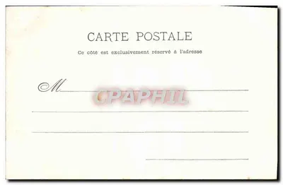 Chartres — Zachodnia fasada Katedry — wydawca nieznany — Rewers