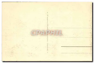 Cauterets - Plac marszałka Foch — widok placu z łukiem i budynkami — n° 14 — Rewers