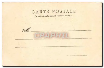 Chinon — Velha Casa, Rue Voltaire, Antiga Rue Saint-Maurice — Verso