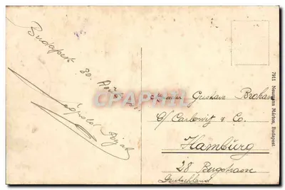 Budapeszt. Halászbástya — Fischerbastei. — Fächerer, n°5 — Rewers