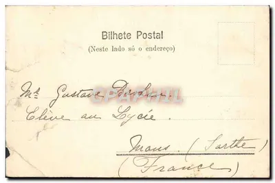 São Paulo — Jardim da Luz III — éditeur Guilh. Gaensly, n° 34 — Rückseite