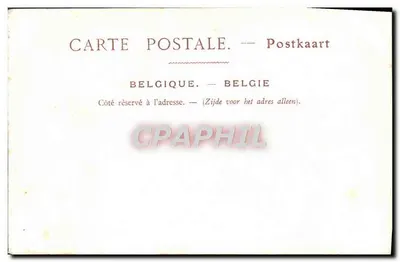Brussel — Panoramisch uitzicht — Collections ND Phot — Achterkant