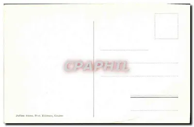 Famiglia di cigni — J. J. 8226 — Jullien frères, Ginevra — Verso