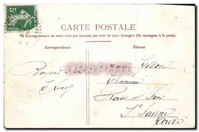 Villeblevin (Yonne) — O Castelo — Coleção P. R. - S. — Verso