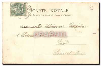 Tanlay — L'Église — Cliché Em. Lenoble, phot. Tonnerre - 1902 — Verso