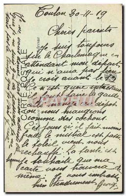 Toulon — Vista generale — Ospedale Marittimo — B.C. — n°161 — Verso
