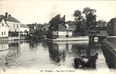 Troyes — Widok na Seinę — KD