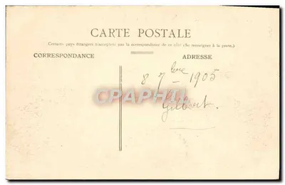 Boulogne-sur-Mer — Uitgang van het toeristische schip «Holland» — onbekende uitgever, n° 23 — Achterkant