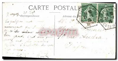 BIARRITZ — La Grande Plage — uitgever D. R. & C. Parijs — Achterkant