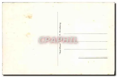 La Vergine del Rocher — Biarritz — Editore C.A.P. n°42 — Verso