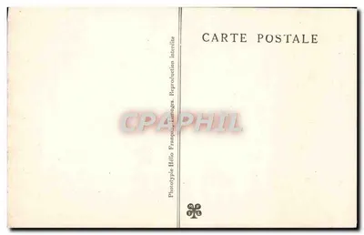 Pyrénées — Jaskinie BÉTHARRAM — La Chaire — Rewers