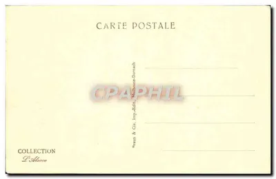 Col do Wettstein — O cemitério dos caçadores — Coleção L'Alsace — Verso
