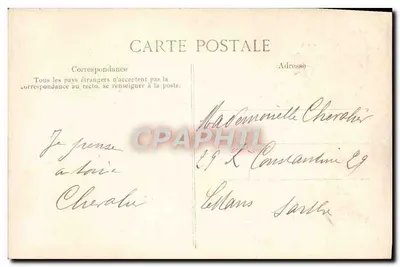 Porte Bonheur z Val-André — wyd. EID — Rewers
