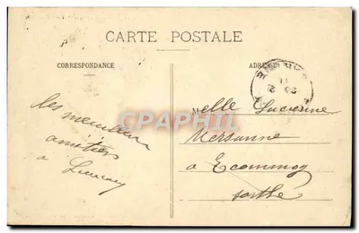 Cruiser blindado "Walddeck-Rousseau" — Coleção H. Laurent, Port-Louis — n° 4019 — Verso