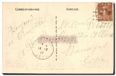 Trouville — A Cancanière e as Planches — LL — Verso
