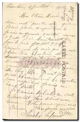 Verneuil — Katedra św. Marii Magdaleny (XV wiek) — Kolekcja Fr. Moraut - Ghibi Barrer — Rewers