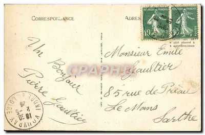 Vouvant - Les Patys, Castel-Roc — LL, n°7 — Rewers