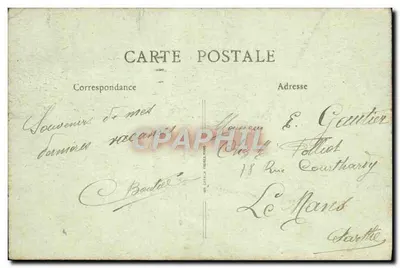 Parc de VERSAILLES — Le Bassin de Neptune — éditeur H. F. C. n°19 — Rewers
